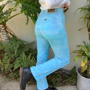 pink corduroy lee pants